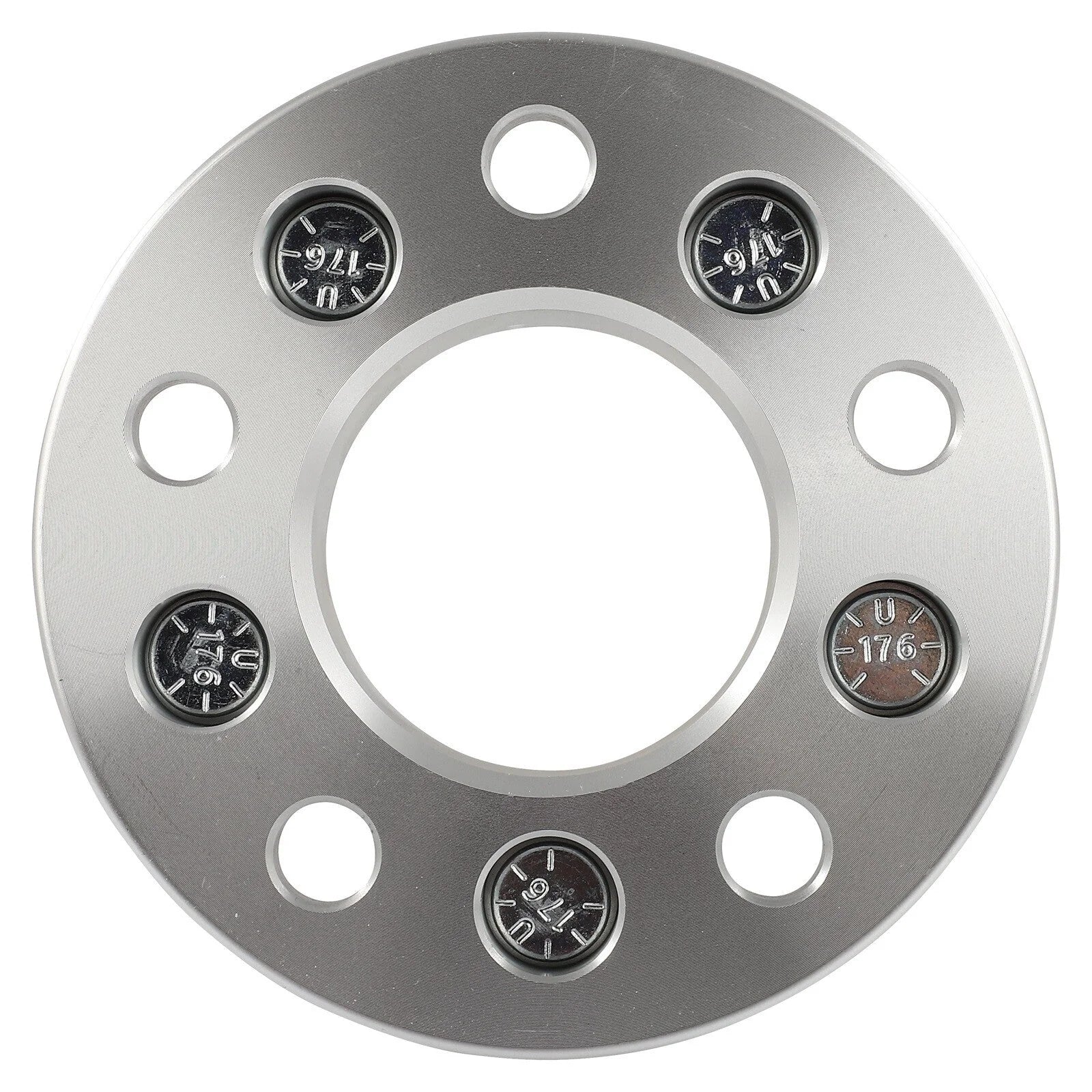 4Pc 1.25" 5x120 to 5x4.5 Wheel Adapters 14x1.5 For Chevy Camaro 5x120 to 5x114.3 6B93BC-57 [10]
