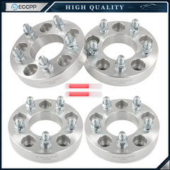 4Pc 1.25" 5x120 to 5x4.5 Wheel Adapters 14x1.5 For Chevy Camaro 5x120 to 5x114.3 6B93BC-57 [1]