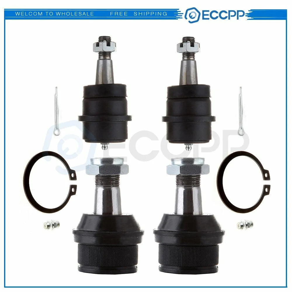 4Pc For 1994-1999 Dodge Ram 1500 Suspension Kit Front Lower Upper Ball Joints KOEEP [1]
