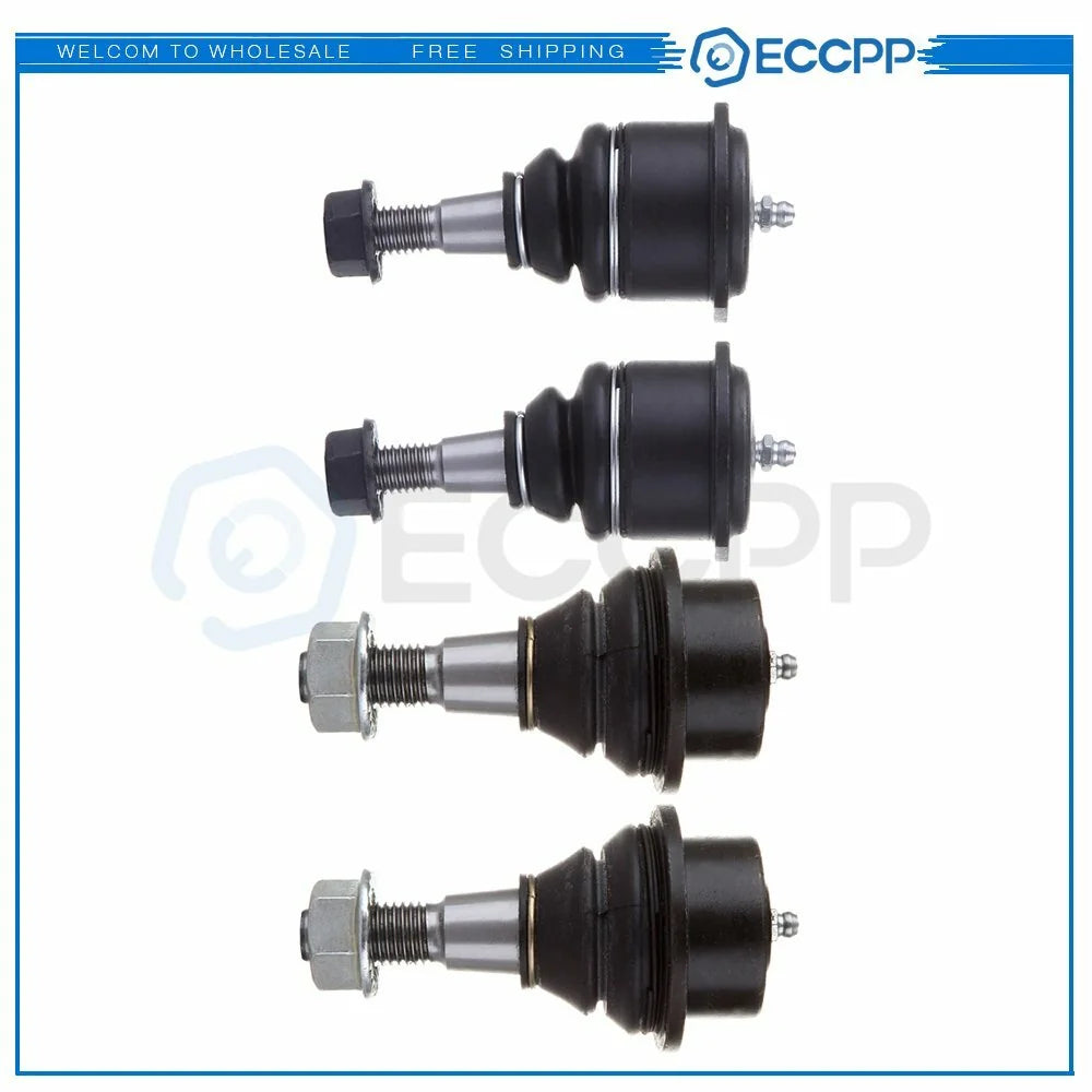 4Pc Front Upper & Lower Ball Joints For 1999-2006 Chevy GMC Sierra 1500 Tahoe 6B93BC-57 [1]