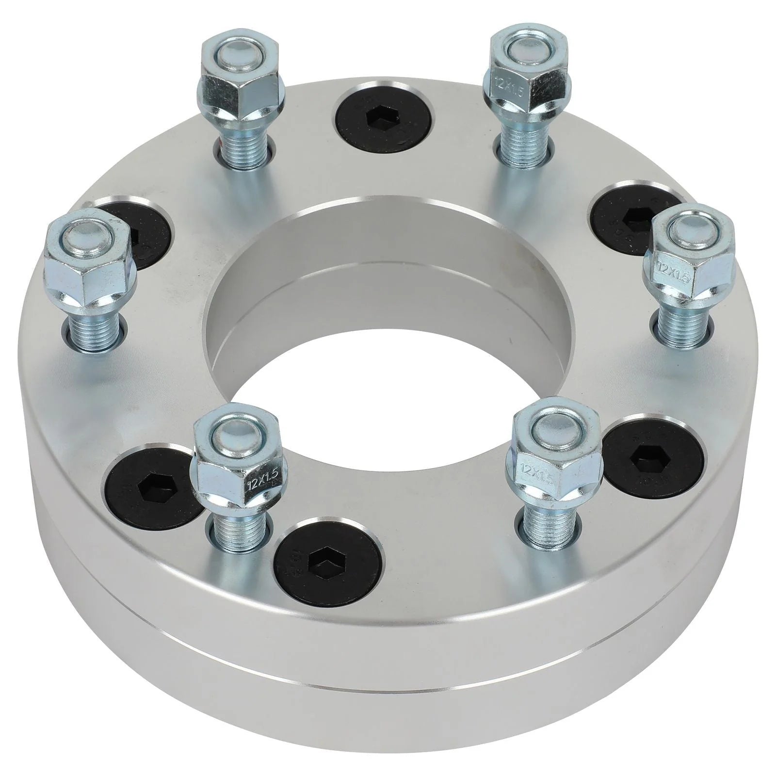 4Pcs 2" 5x135 to 6x5.5 Wheel Adapters 12x1.5 For Ford F-150 5 Lug to 6 Lug Wheel 6B93BC-57 [9]