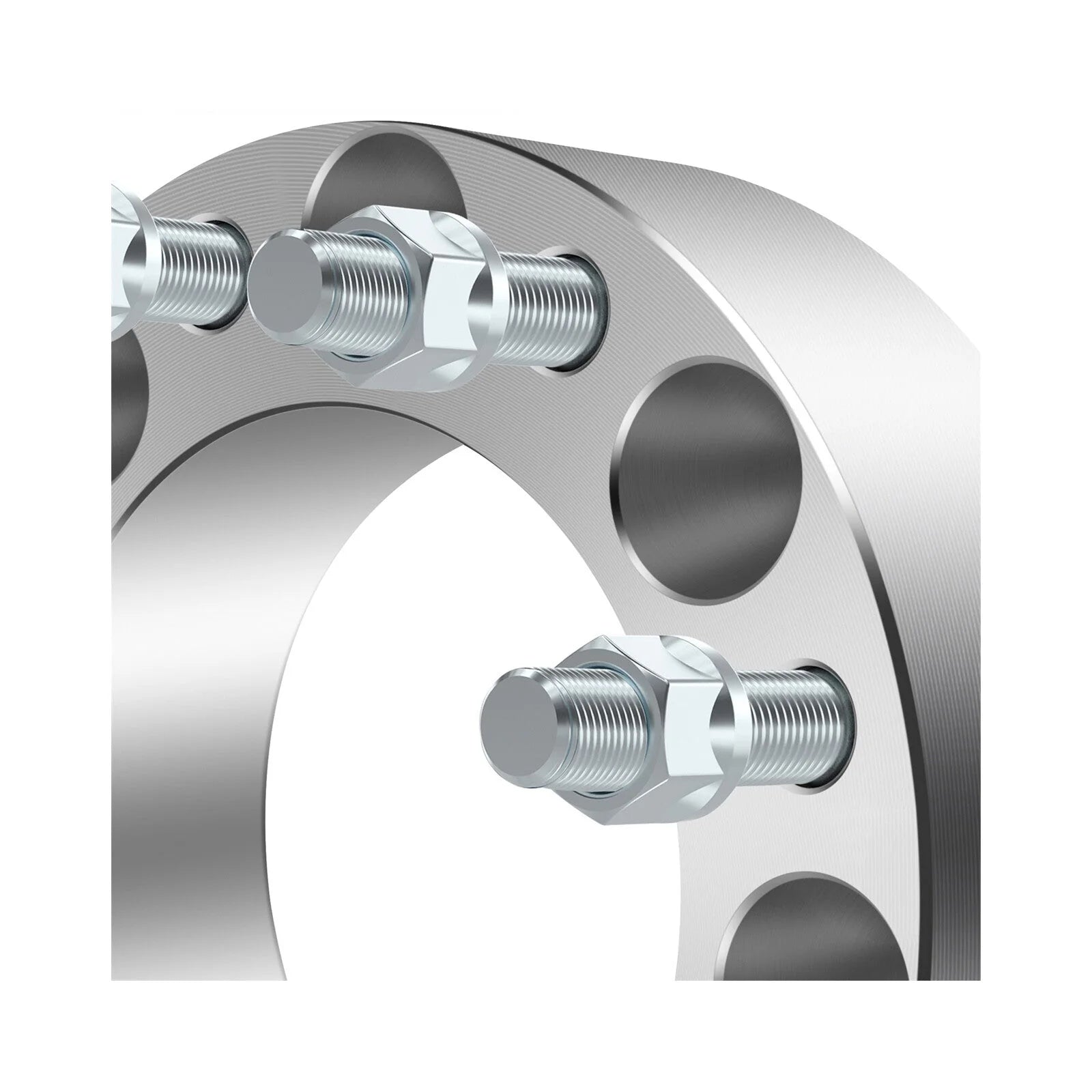 4Pcs 2" 8x6.5 Wheel Spacers 14x1.5 For Chevy Silverado 2500 HD 3500 HD 2001-2010 6B93BC-57 [10]