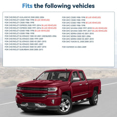 4Pcs 2" 8x6.5 Wheel Spacers 14x1.5 For Chevy Silverado 2500 HD 3500 HD 2001-2010 6B93BC-57 [3]
