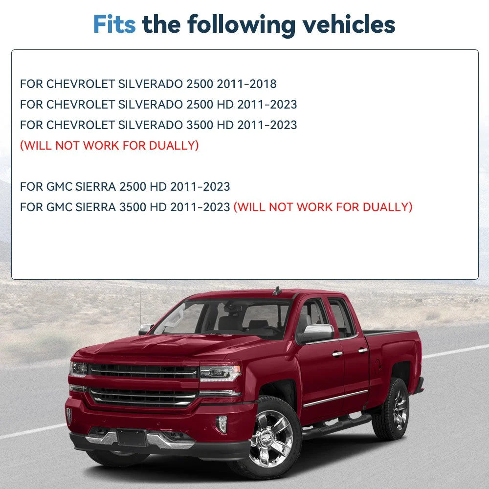 4Pcs 2" Wheel Spacers 8x180 14x1.5 For Chevy Silverado 2500 HD 3500 HD 2011-2025 6B93BC-57 [3]