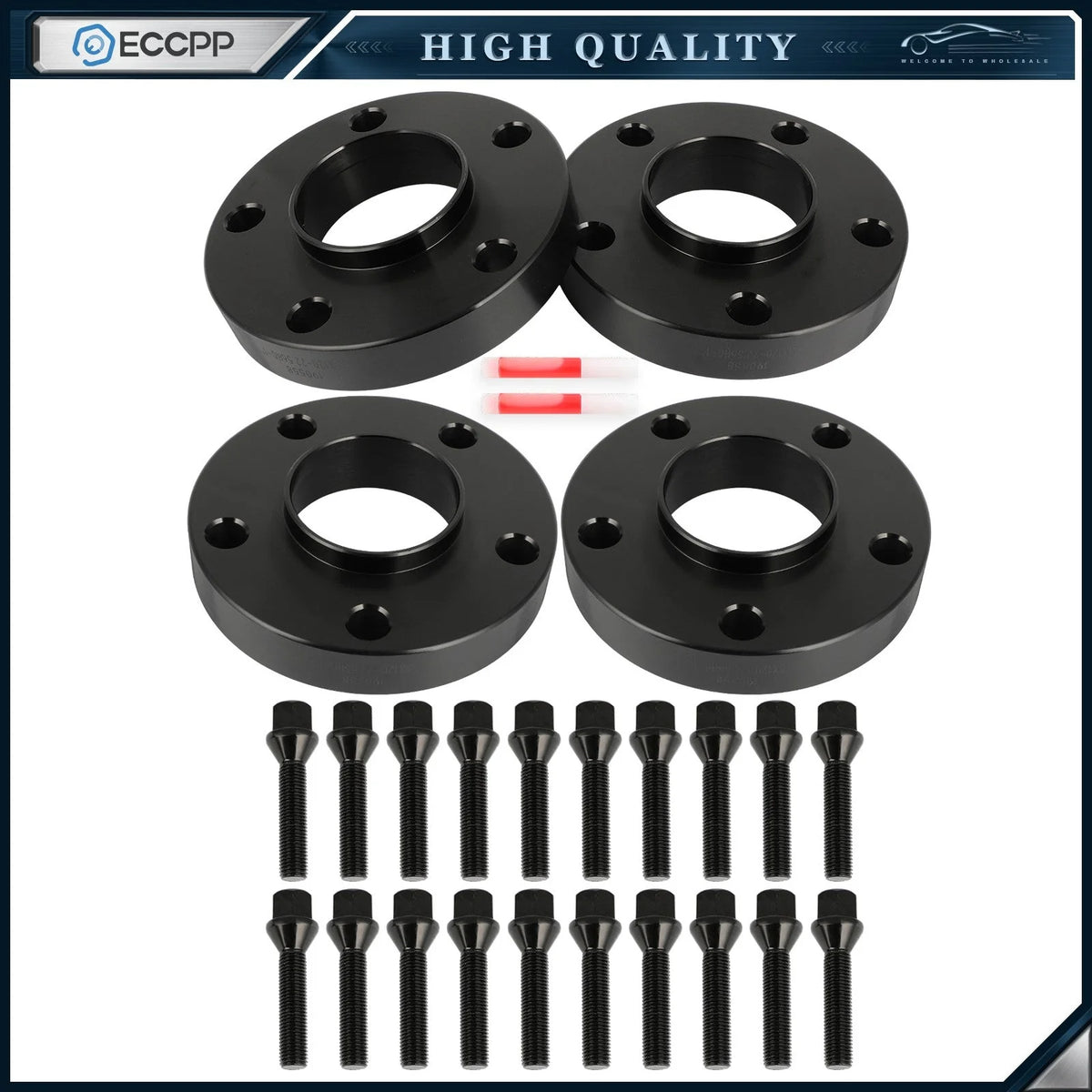 4Pcs 5x120 1 inch Hubcentric Wheel Spacers 12x1.5 For BMW E31 E36 E46 E60 E90 6B93BC-57 [1]