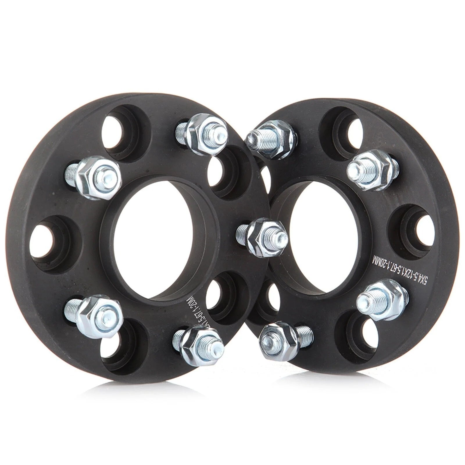 4Pcs 5x4.5 Hubcentric Wheel Spacers 20mm 12x1.5 For Mitsubishi Eclipse Outlander 6B93BC-57 [6]