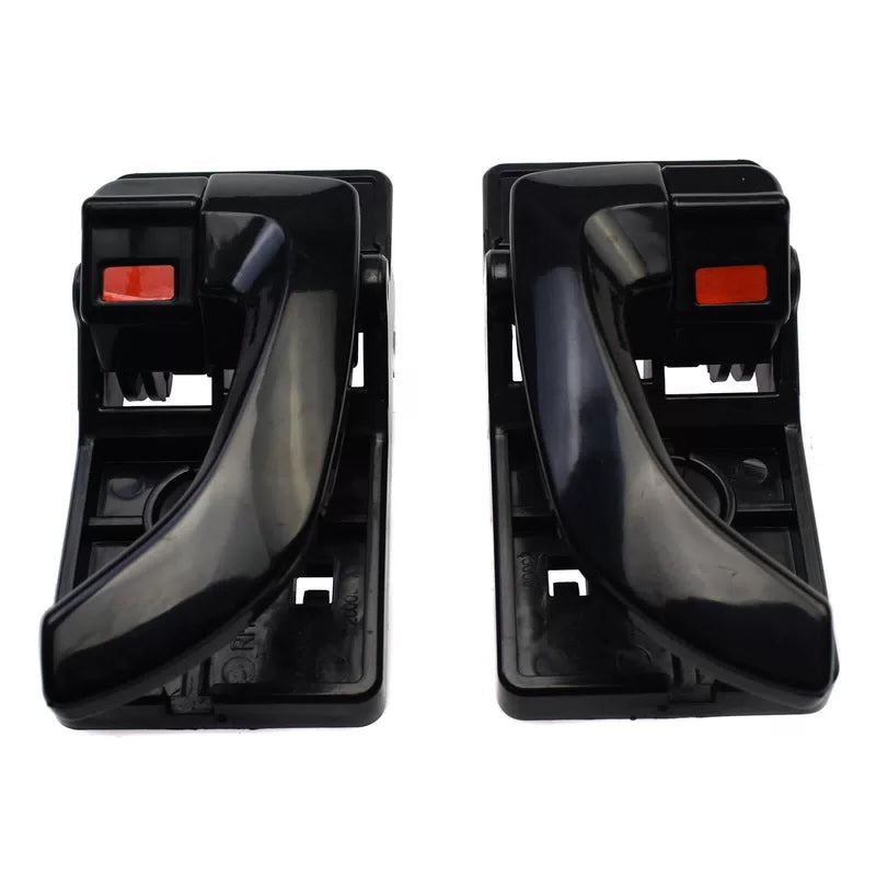 4Pcs Black Inside Door Handle Front Rear Left Right For 2005-2009 Hyundai Tucson 6B93BC-57 [4]