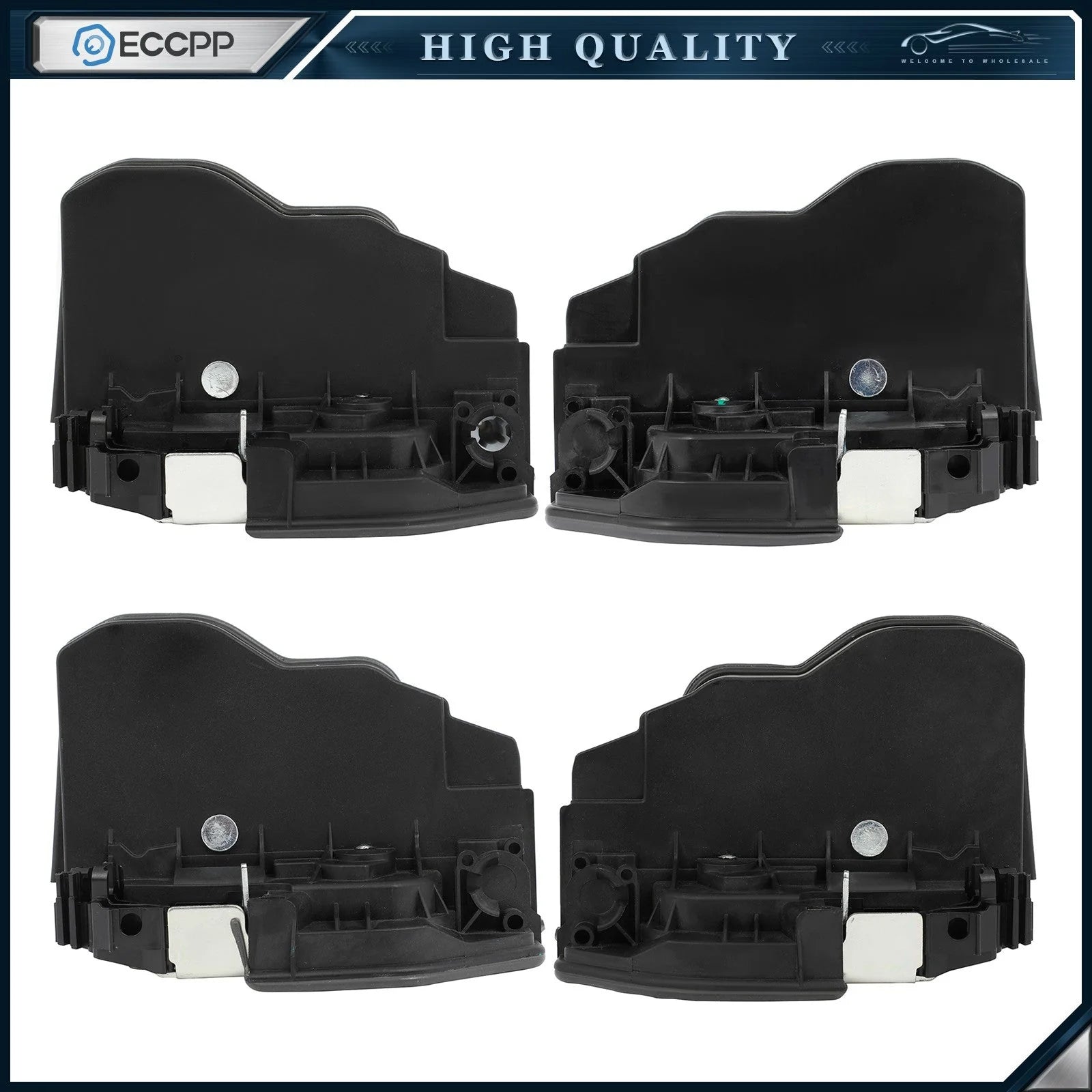 4Pcs Door Lock Actuator Motor Rear & Front Passenger & Driver Side Fit For BMW KOEEP [1]