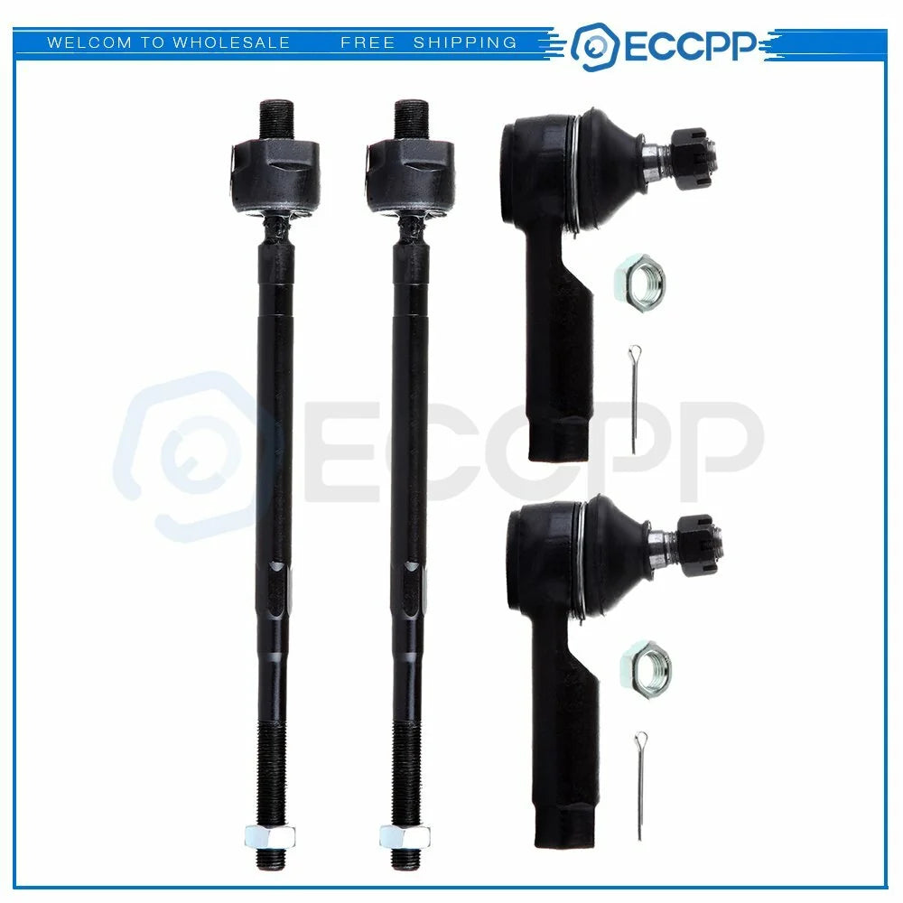 4Pcs Fit For Nissan Maxima Infiniti i30 i35 Front Steering Tie Rod Ends Kit KOEEP [1]