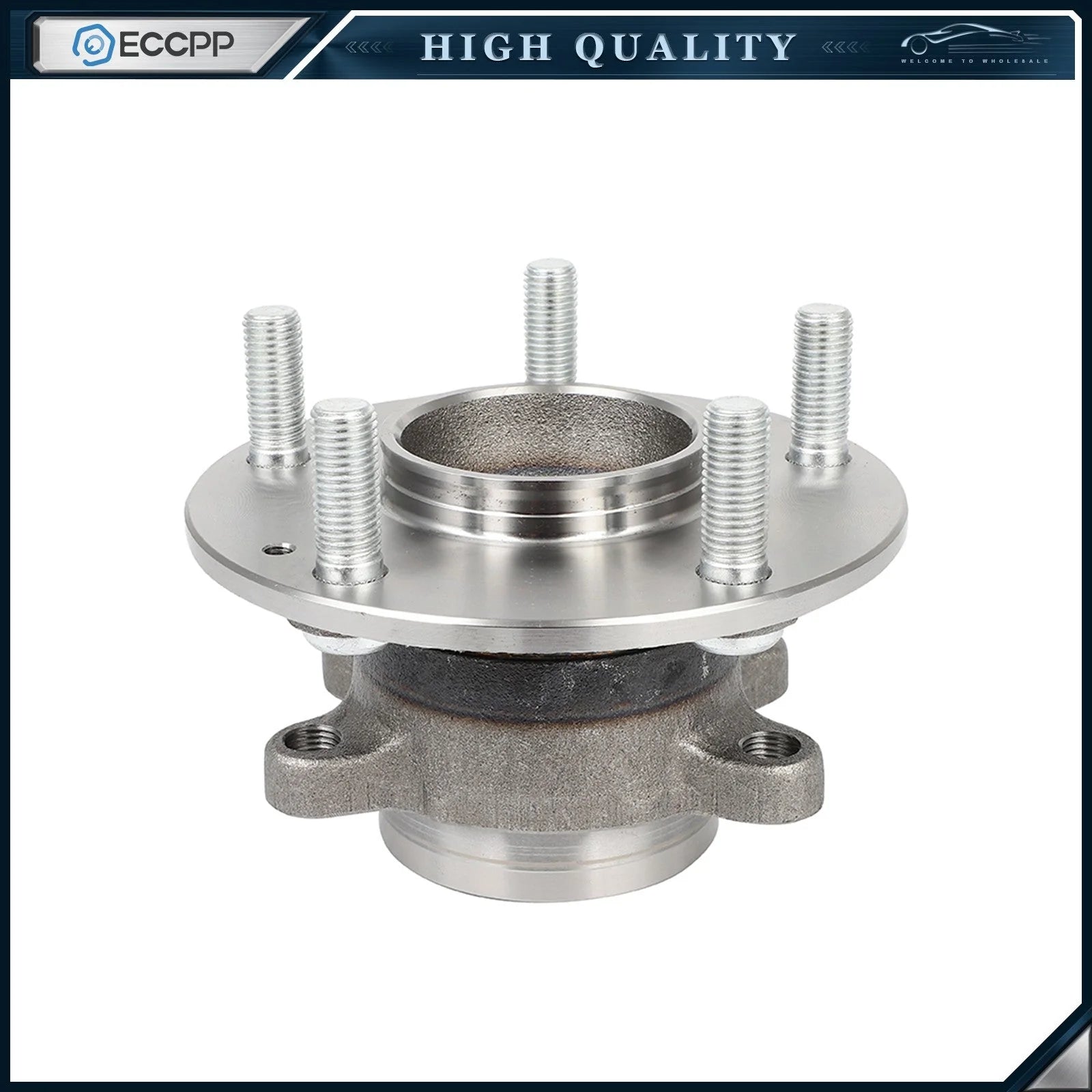4Pcs Front & Rear Wheel Hub Bearings For 2016-2020 Honda Civic 2019-2020 Insight KOEEP [5]