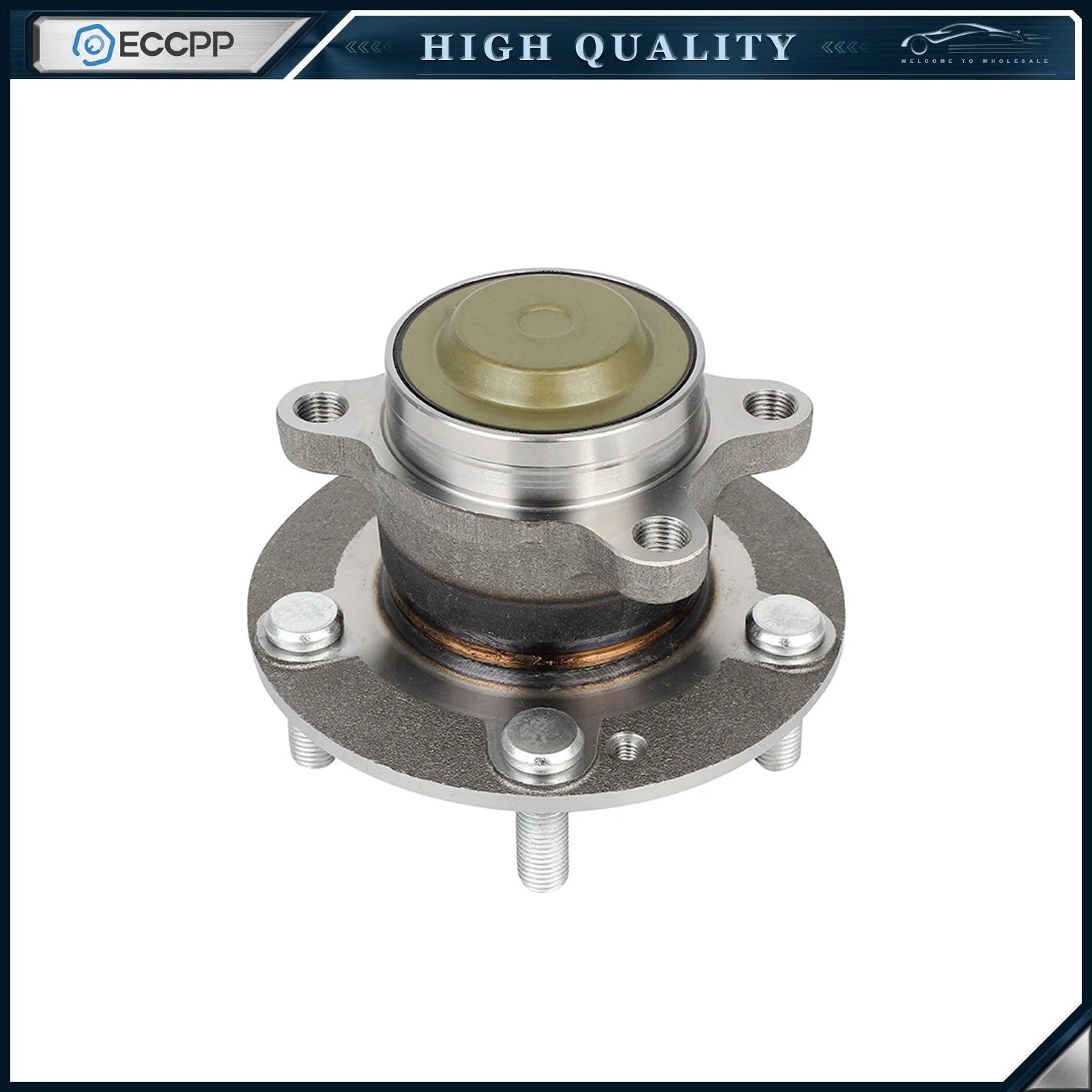 4Pcs Front & Rear Wheel Hub Bearings For 2016-2020 Honda Civic 2019-2020 Insight KOEEP [6]
