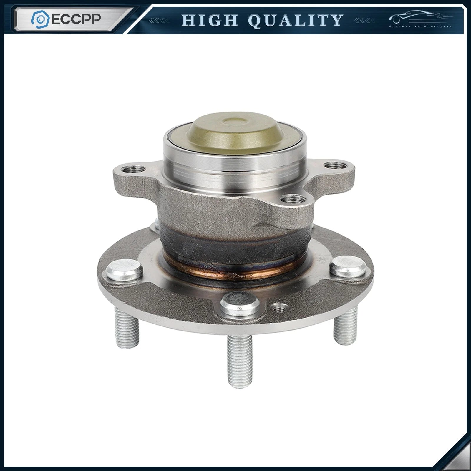 4Pcs Front & Rear Wheel Hub Bearings For 2016-2020 Honda Civic 2019-2020 Insight KOEEP [7]