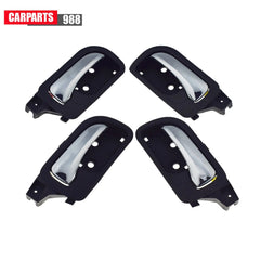 4Pcs Interior Door Handle Front Rear For 03-07 Honda Accord HO1353132 HO1352132 6B93BC-57 [1]