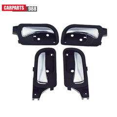 4Pcs Interior Door Handle Front Rear For 03-07 Honda Accord HO1353132 HO1352132 6B93BC-57 [2]