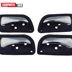 4Pcs Interior Door Handle Front Rear For 03-07 Honda Accord HO1353132 HO1352132 6B93BC-57 [4]