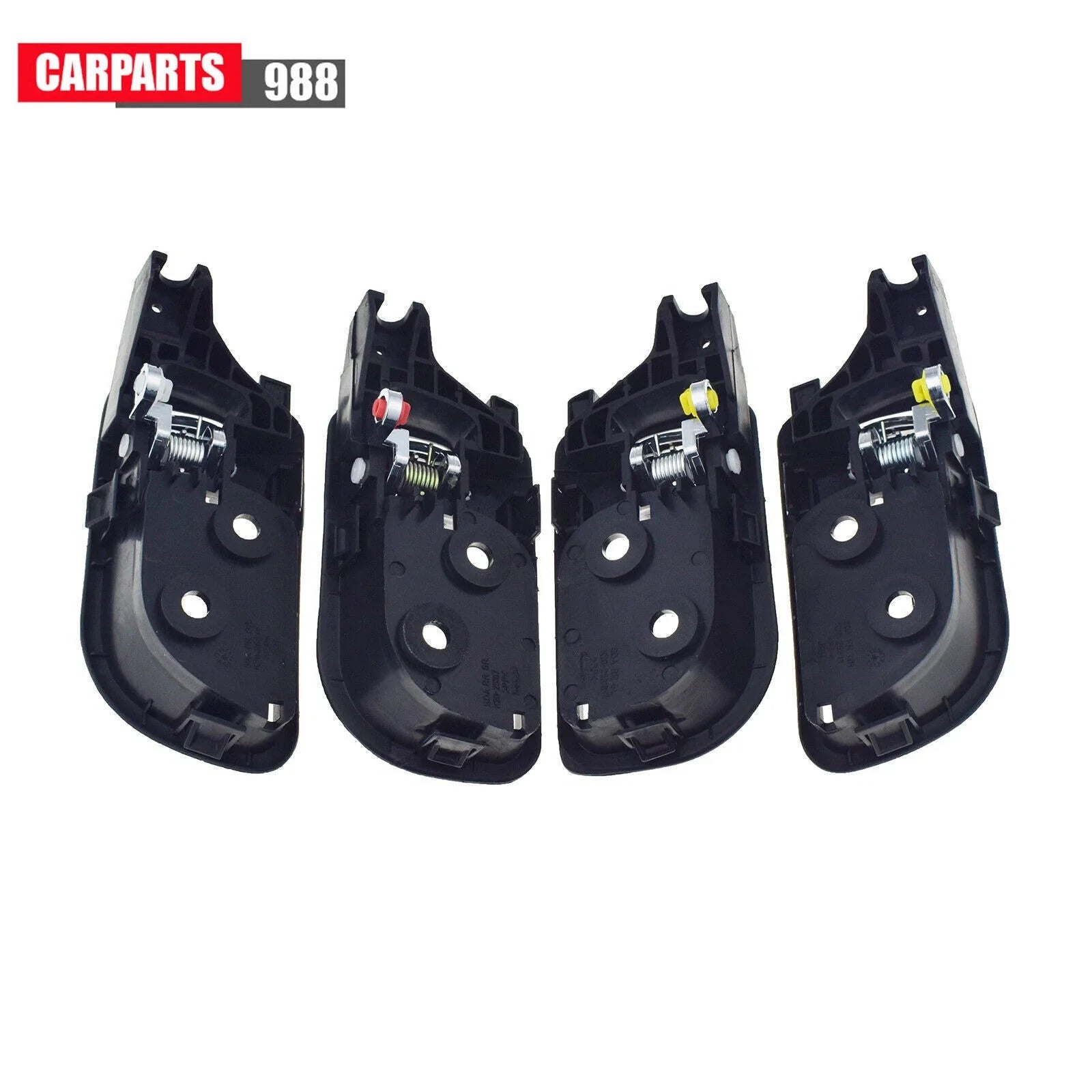 4Pcs Interior Door Handle Front Rear For 03-07 Honda Accord HO1353132 HO1352132 6B93BC-57 [6]