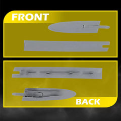 4Pcs Left+Right Convertible Roof Top Hinge Cover Fits BMW E93 335i M3 M4 F83 EOA 6B93BC-57 [3]