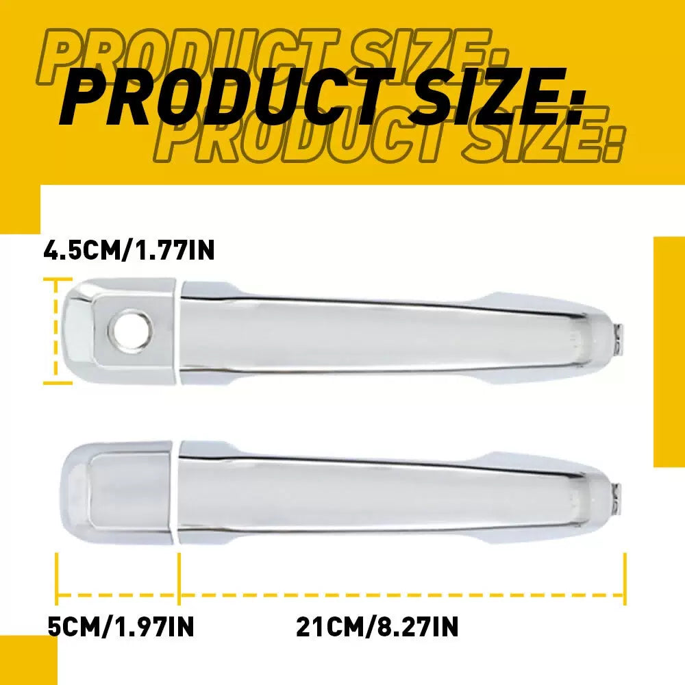 4Pcs Set Outside Exterior Handles Door For 2010-2014 Toyota 4Runner 69211-60090 6B93BC-57 [2]