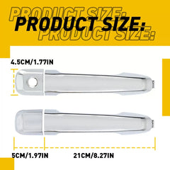 4Pcs Set Outside Exterior Handles Door For 2010-2014 Toyota 4Runner 69211-60090 6B93BC-57 [2]