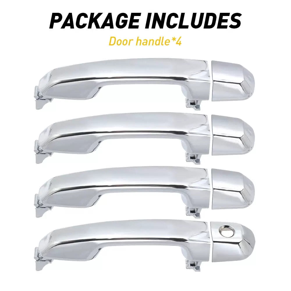 4Pcs Set Outside Exterior Handles Door For 2010-2014 Toyota 4Runner 69211-60090 6B93BC-57 [5]