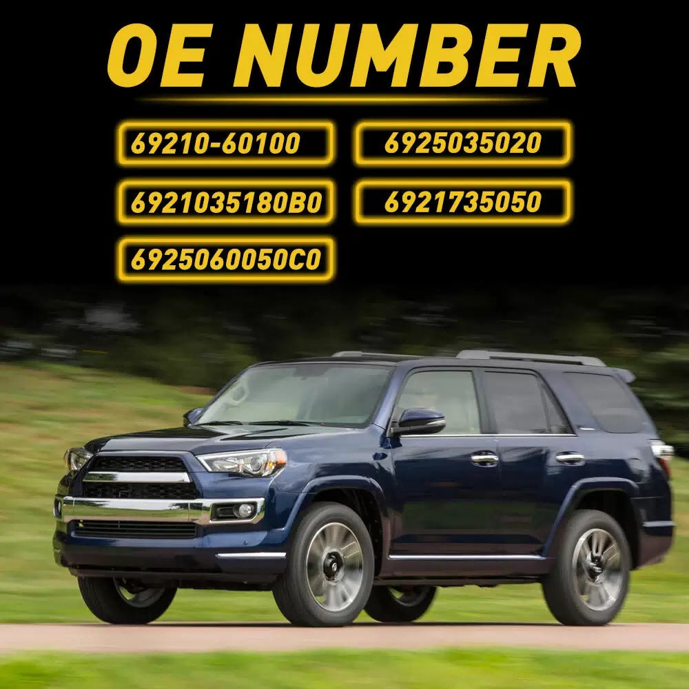 4Pcs Set Outside Exterior Handles Door For 2010-2014 Toyota 4Runner 69211-60090 6B93BC-57 [7]