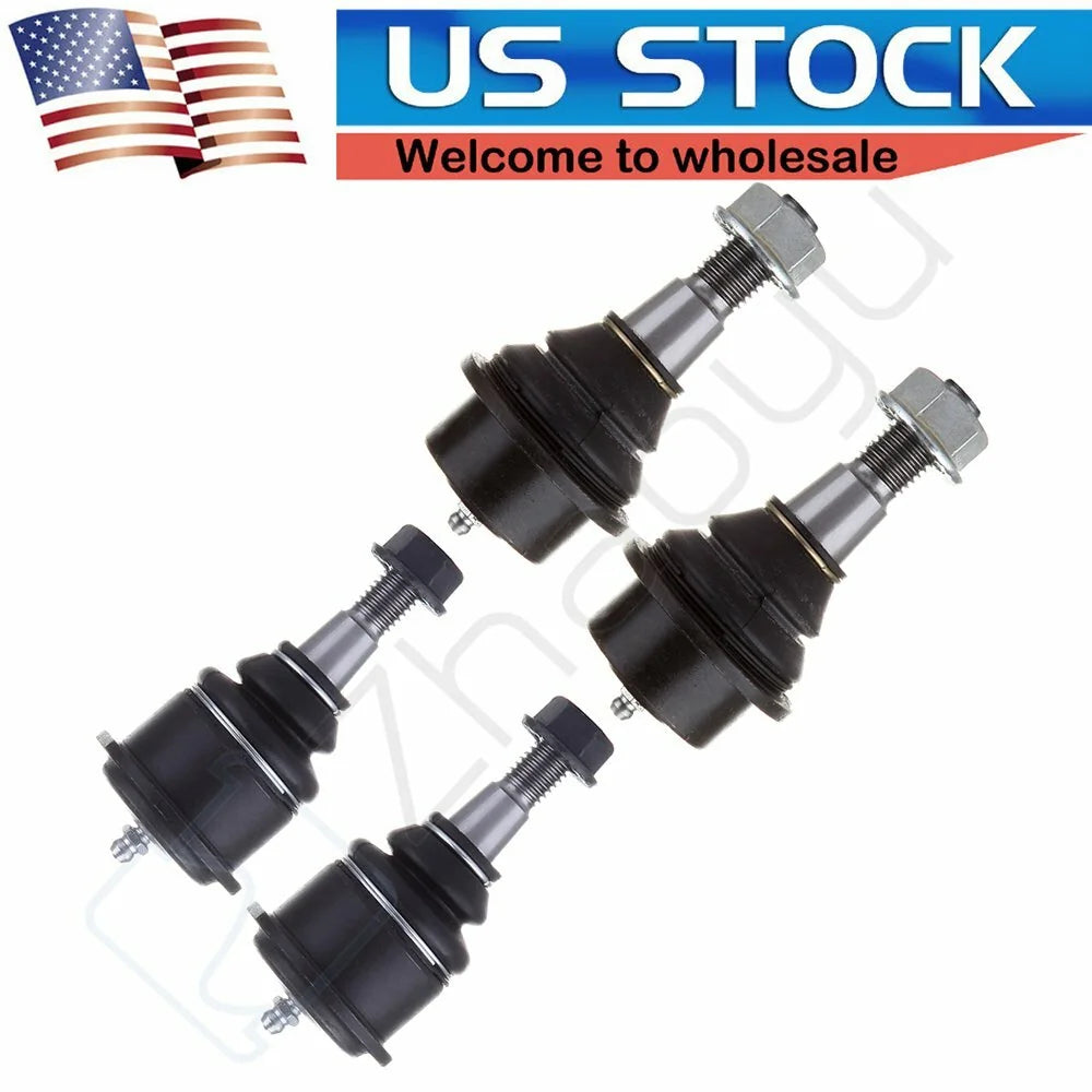 4Pcs Upper Lower Ball Joints Steering Part For 1999-2008 Chevrolet SILVERADO 6B93BC-57 [1]
