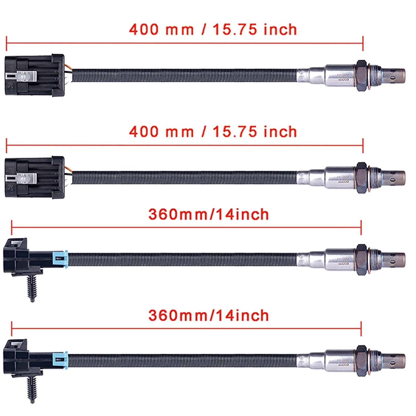4Pcs Upstream&Downstream O2 Oxygen Sensor for 1996-2002 Chevy Silverado 1500 KOEEP [10]