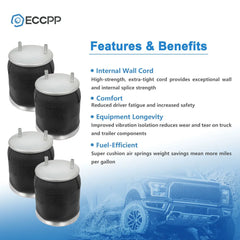 4Pcs W01-358-9974 Air Suspension Bag Spring For Goodyear 1R12-1048 Navistar KOEEP [3]