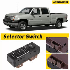 4WD 4x4 Selector Switch For GMC Sierra 1500 HD 2500 HD 3500 XL 1500 XL 2500 EOA 6B93BC-57 [2]