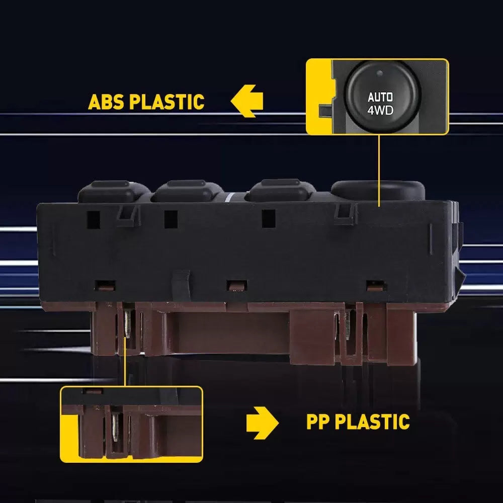 4WD 4x4 Selector Switch For GMC Sierra 1500 HD 2500 HD 3500 XL 1500 XL 2500 EOA 6B93BC-57 [7]
