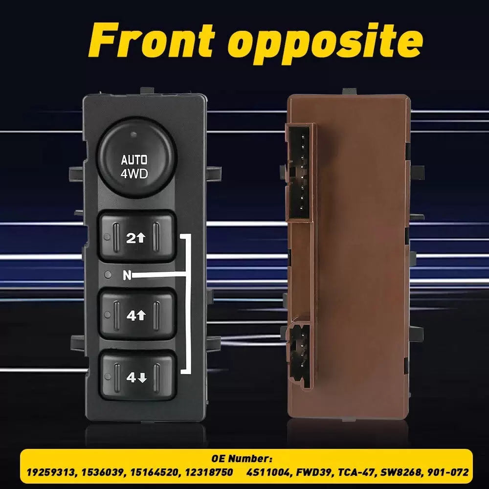 4WD 4x4 Selector Switch For GMC Sierra 1500 HD 2500 HD 3500 XL 1500 XL 2500 EOA 6B93BC-57 [8]