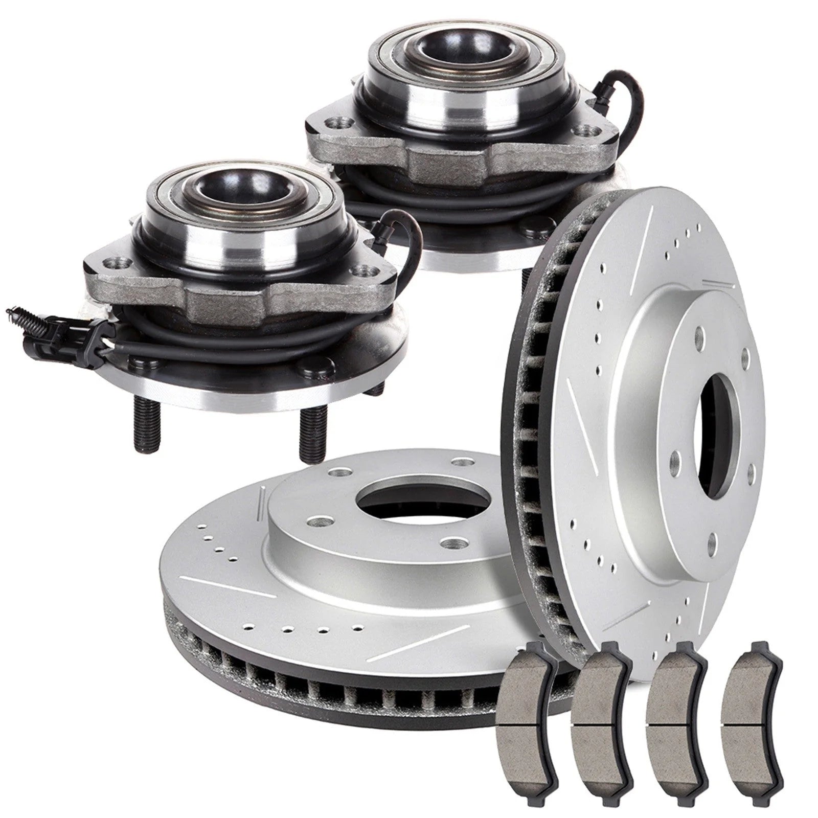4WD Front Disc Rotors Brake Pads for Chevy Blazer S10 GMC Jimmy Sonoma Brakes KOEEP [1]