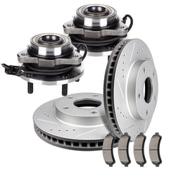 4WD Front Disc Rotors Brake Pads for Chevy Blazer S10 GMC Jimmy Sonoma Brakes KOEEP [1]
