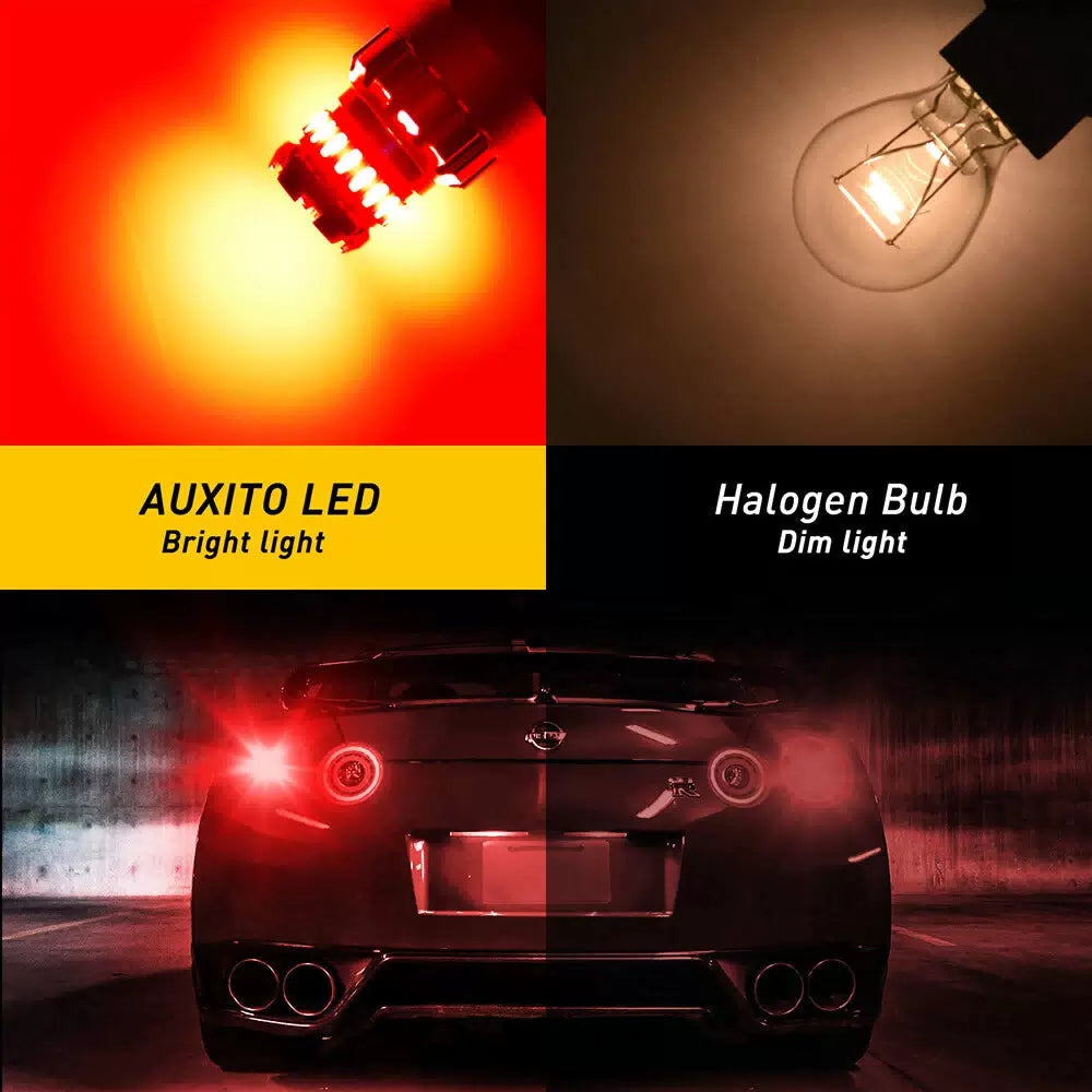 4X 1156 LED Canbus BA15S P21W High Power Red Brake Tail Stop Signal Light EOA 6B93BC-57 [3]