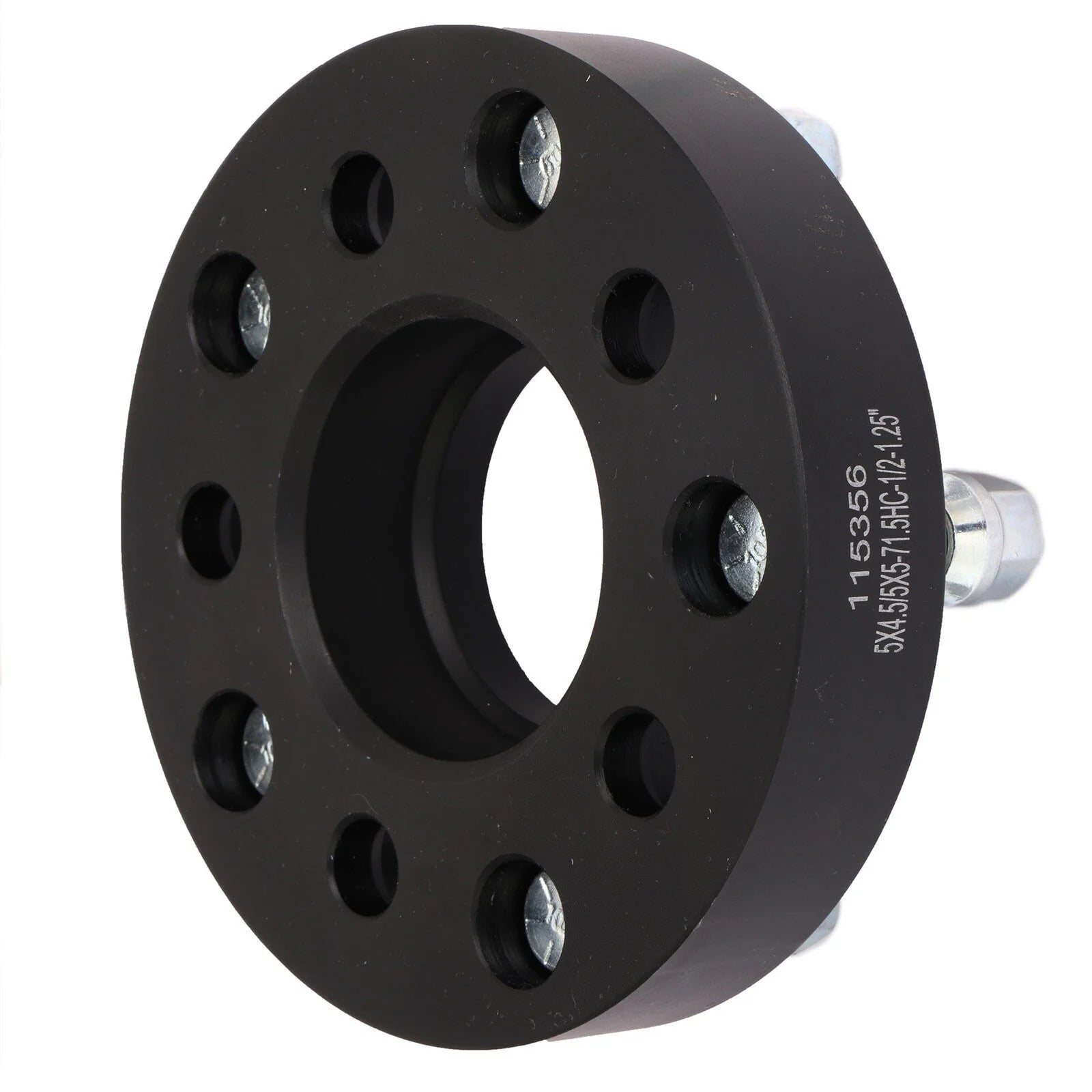 4X 1.25" Wheel Adapters 5x4.5 to 5x5 For Jeep TJ YJ ZJ XJ to Jeep JK WK WJ Wheel 6B93BC-57 [6]