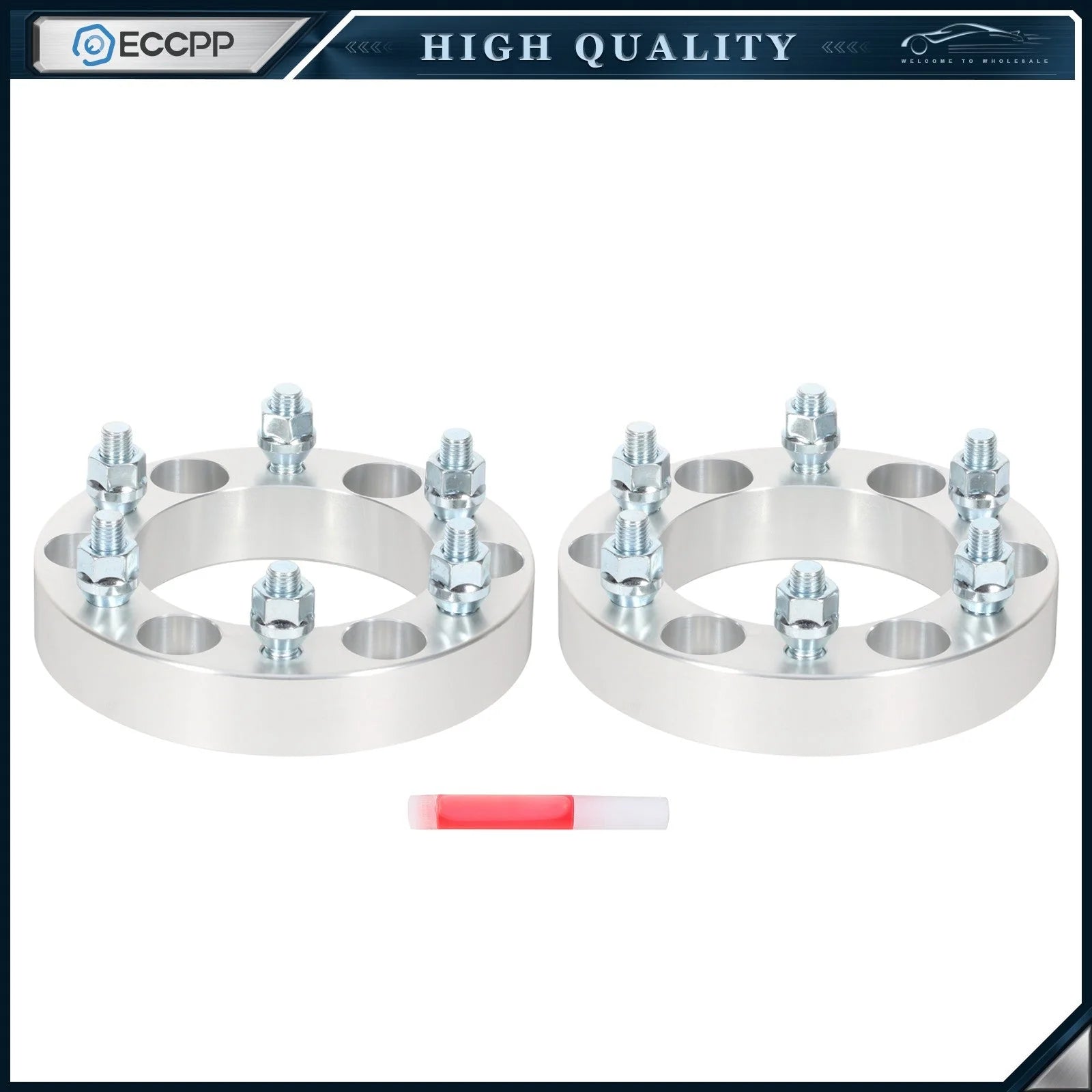 4X 1.25 inch Wheel Spacers 6x5.5 12x1.5 For Toyota Tacoma 4Runner Lexus GX470 KOEEP [1]