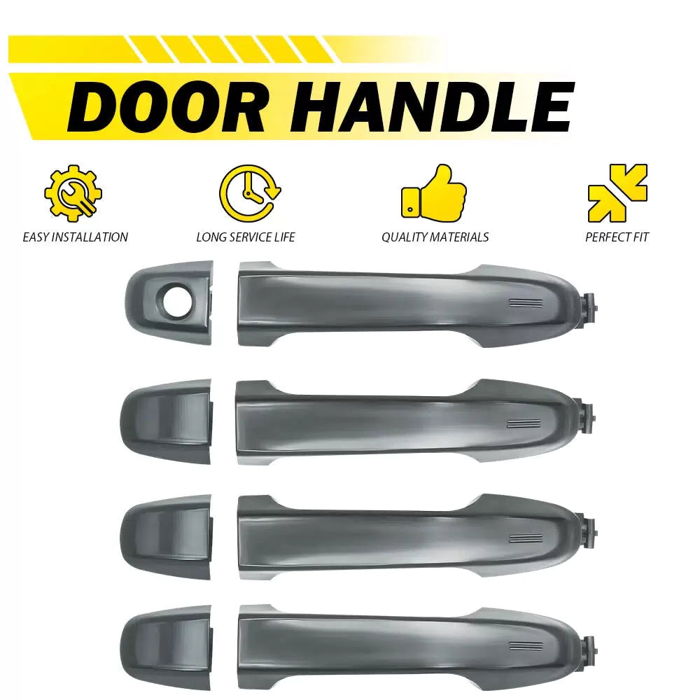 4X DOOR HANDLES COLOR CODE 1G3 MAGNETIC GRAY METALLIC FOR 2012-2017 TOYOTA CAMRY 6B93BC-57 [11]