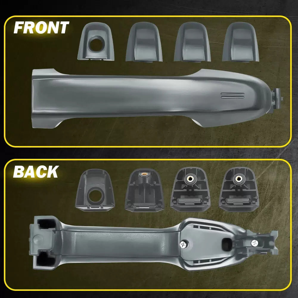 4X DOOR HANDLES COLOR CODE 1G3 MAGNETIC GRAY METALLIC FOR 2012-2017 TOYOTA CAMRY 6B93BC-57 [3]