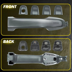 4X DOOR HANDLES COLOR CODE 1G3 MAGNETIC GRAY METALLIC FOR 2012-2017 TOYOTA CAMRY 6B93BC-57 [3]