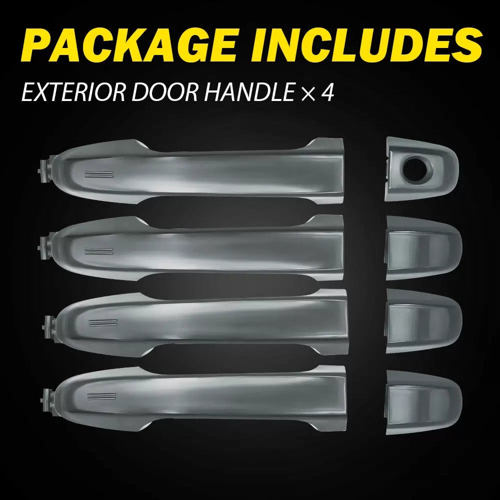 4X DOOR HANDLES COLOR CODE 1G3 MAGNETIC GRAY METALLIC FOR 2012-2017 TOYOTA CAMRY 6B93BC-57 [7]