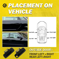 4X Exterior Outside Door Handle Set For 2000-2004 Toyota Avalon 69220-AC030 EOA 6B93BC-57 [4]