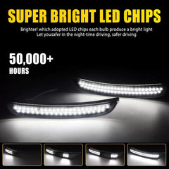 4X For 2015-2022 Dodge Charger Front Rear Dynamic LED Side Marker Lights Lamps A 6B93BC-57 [4]