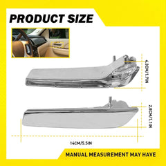 4X Front-Rear Inner Inside Door Handle For 2007-2013 Chevy Avalanche Tahoe EOA 6B93BC-57 [3]