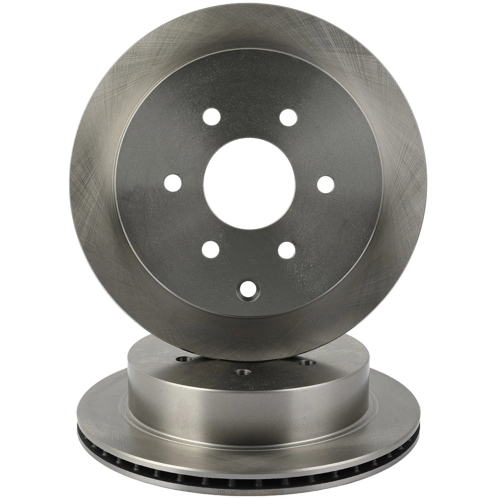 4X Front & Rear Brake Rotors Solid Fits 2005 2006 2007-2022 Nissan Frontier 6B93BC-57 [11]