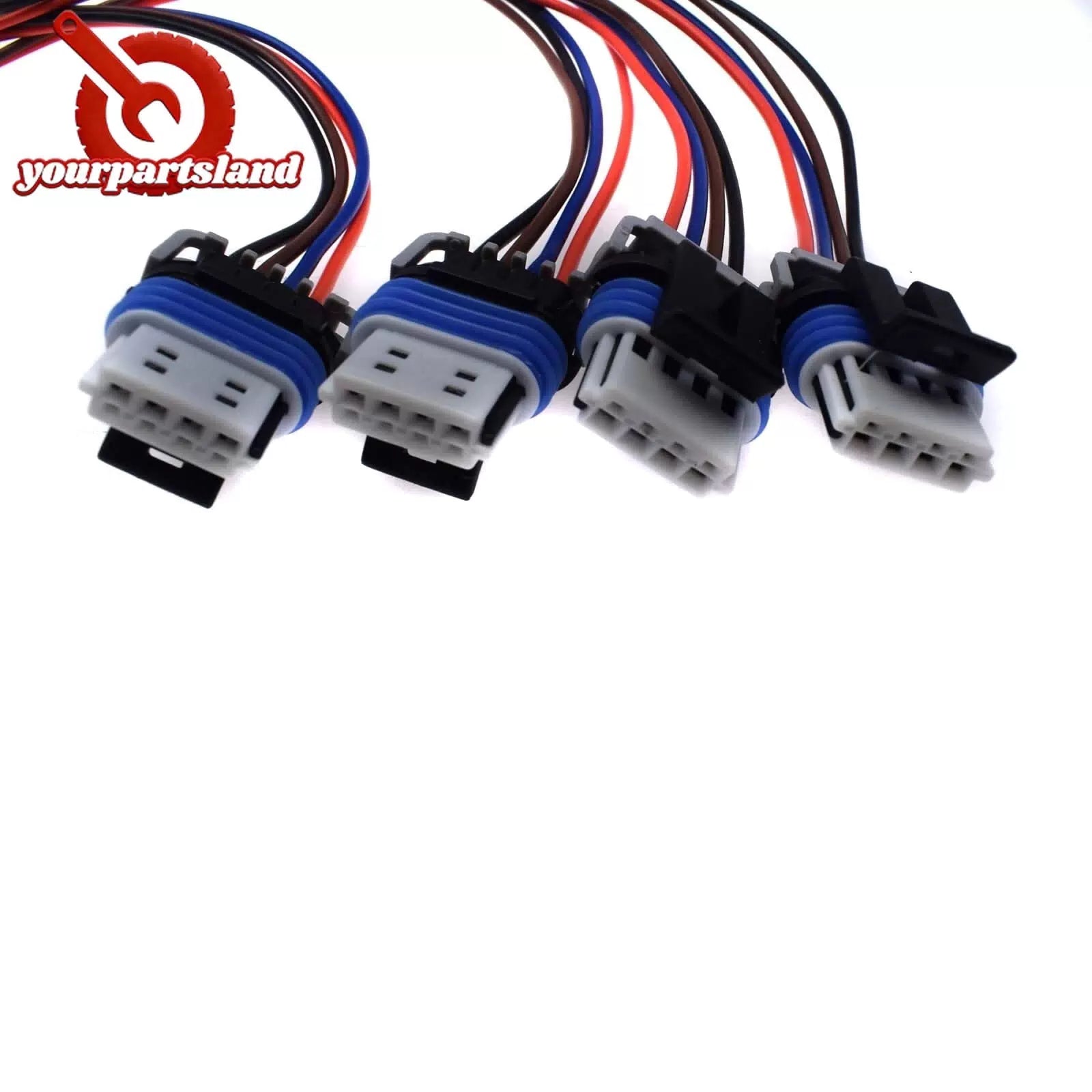 4X Ignition Coil Connector Wire 4Pin for GM LS2 LS3 LS7 D581 D585 Truck 12573190 6B93BC-57 [6]