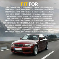 4X Oxygen Sensors For BMW 328I 2007-2013 3.0L 2012 2013 3.0L Turbocharged 325 EA 6B93BC-57 [2]