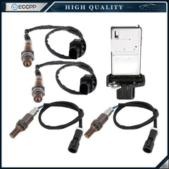 4X Oxygen o2 02 Sensor and Mass Airflow Sensor for 2009-11 Ford Expedition 5.4L KOEEP [1]