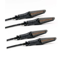 4X Universal Motorcycle Led Turn Signal Indicator Blinker Amber Lights Durable 6B93BC-57 [1]