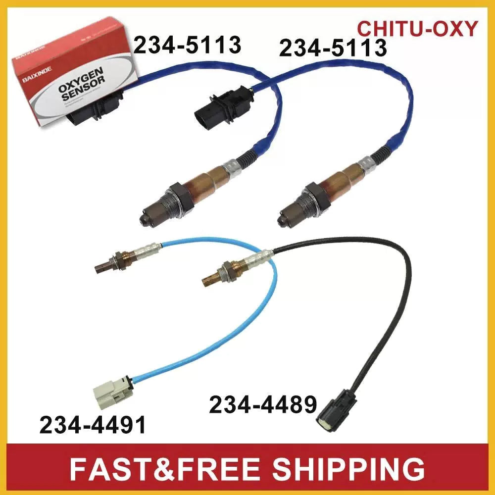 4X Upstream & Downstream Oxygen O2 Sensor for Ford Explorer 2013-2019 LINCOLN 6B93BC-57 [1]