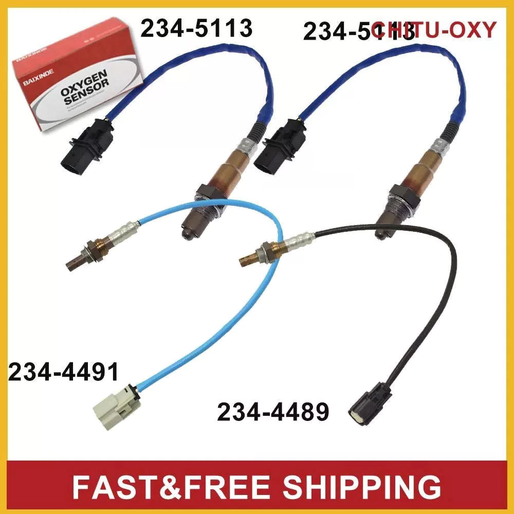 4X Upstream & Downstream Oxygen O2 Sensor for Ford Explorer 2013-2019 LINCOLN 6B93BC-57 [2]